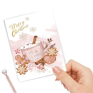 Festive Christmas Planner Dashboard Divider| A5 A6 Personal Planner Cover