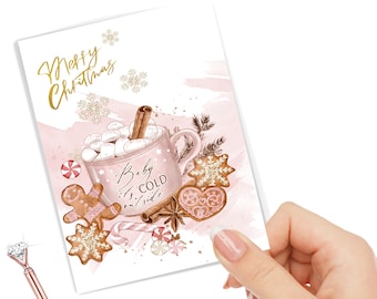 Festive Christmas Planner Dashboard Divider| A5 A6 Personal Planner Cover