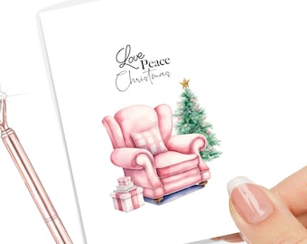 Planificador navideño, inserto de planificador A5, portada de diario festivo