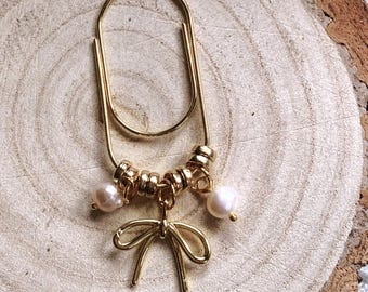 Bow Jumbo Paper Clip | Planner Charm | Page Holder | Planner Accessories | Page Saver | Binder Accessory