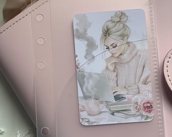 Personal Planner Pocket: Double Card Holder Dashboard