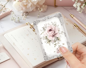Scheda tascabile per planner / Segnalibro per planner / Segnapagina per planner / Scheda per planner con citazione / Scheda per planner minimalista