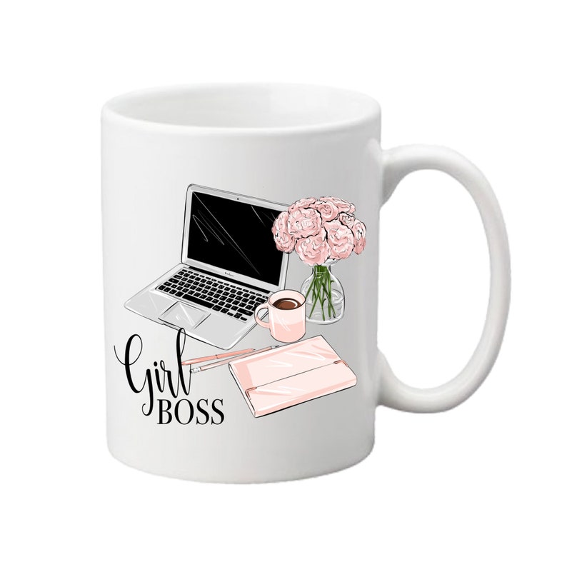  Tasse  de caf  Girl Boss Tasse  de caf  Tasse  de caf  Girly 