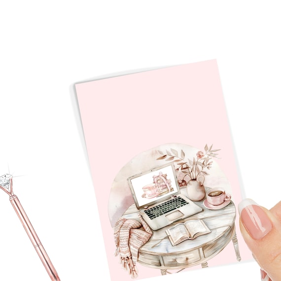 Motivational Planner Dashboard | Handmade Laminated Card Stock Insert