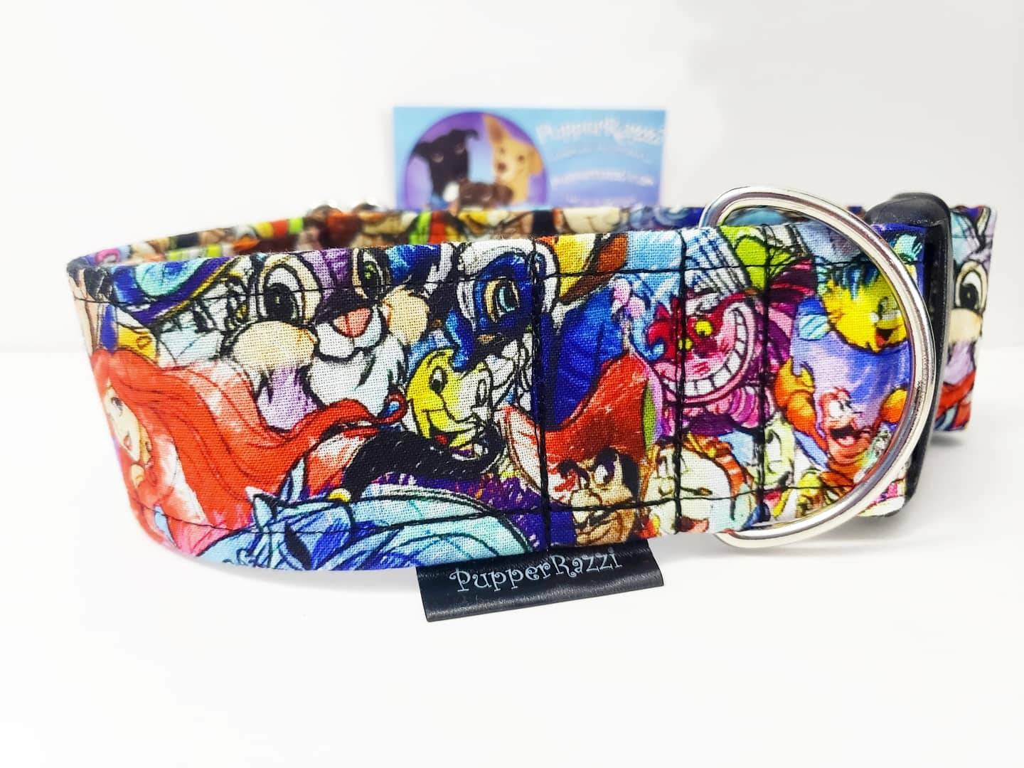 Disney Character Dog Collar Custom Made Buckle Martingale Etsy