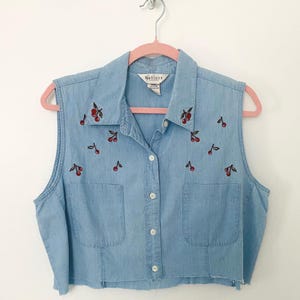 Vintage Denim Top