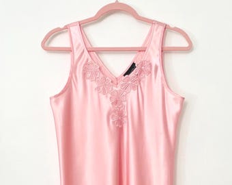 Vintage Pink Maxi Slip