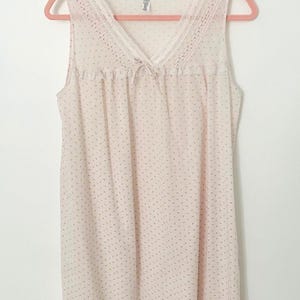Pink Floral Nightgown