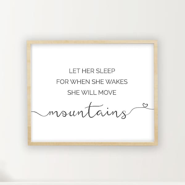 Let Her Sleep - Etsy