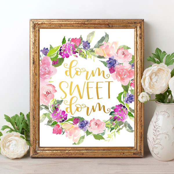 Dorm Sweet Dorm Sign - Etsy