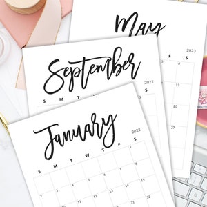 2023 Desk Calendar Printable 2022-2023 Calendar Printable Calendar 2022 Calendar For Desk | Etsy  Australia