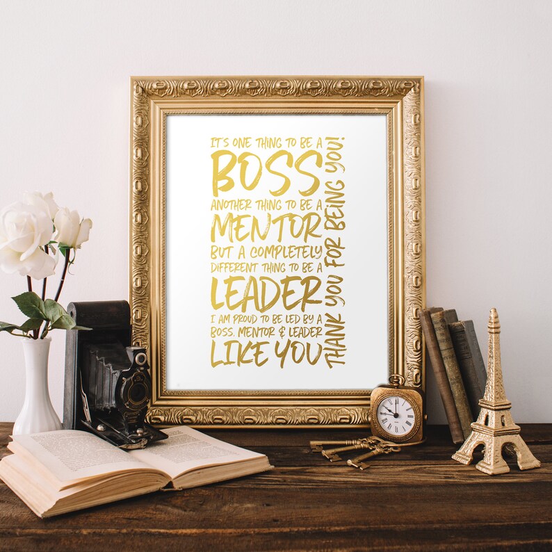 Boss Thank You Gift Its One Thing To Be A Boss PRINTABLE Etsy UK Boss Thank You Gift Its One Thing To Be A Boss PRINTABLE Etsy UK
