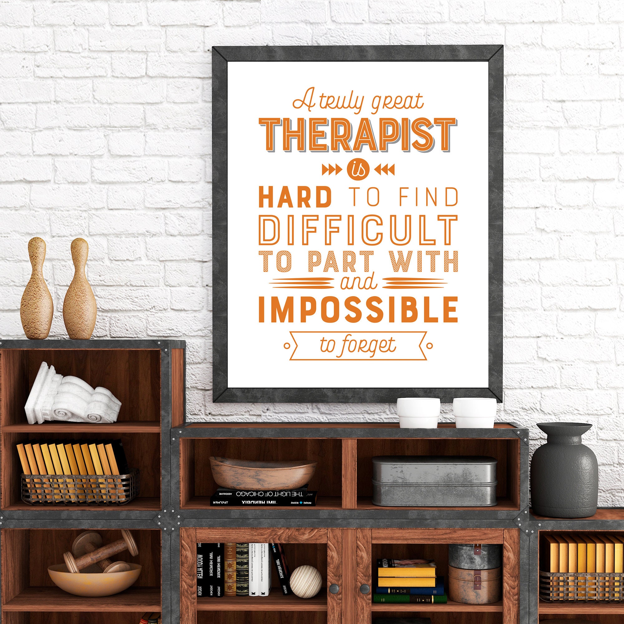 Therapist Gift Men A Truly Great Therapist Appreciation Gift Etsy