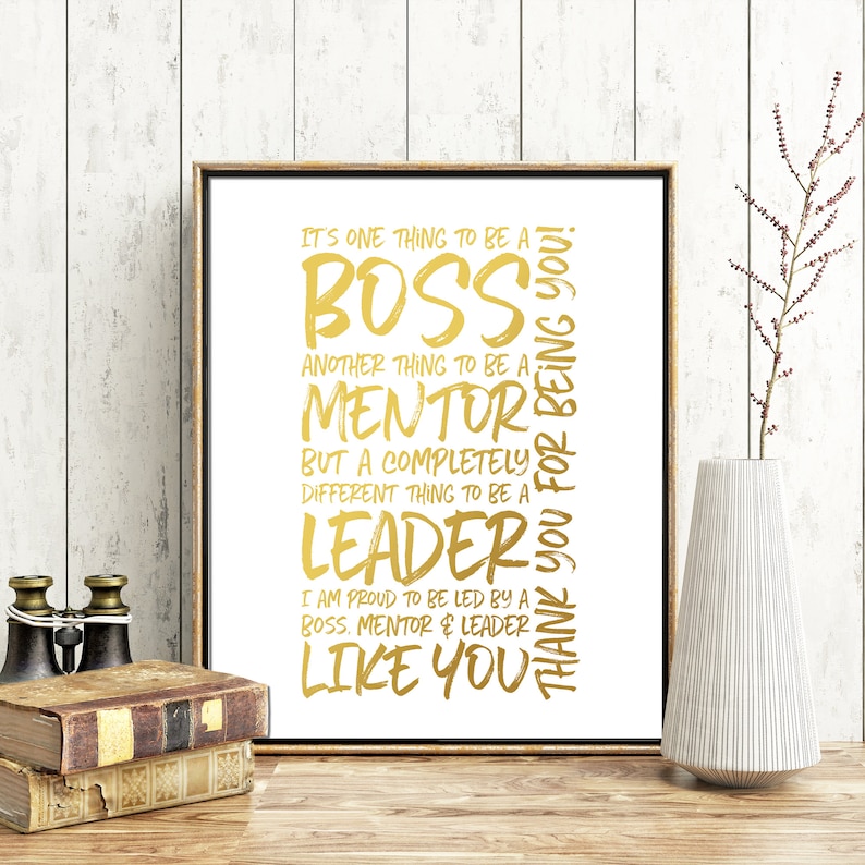 Boss Thank You Gift Its One Thing To Be A Boss PRINTABLE Etsy boss-thank-you-gift-its-one-thing-to-be-a-boss-printable-etsy