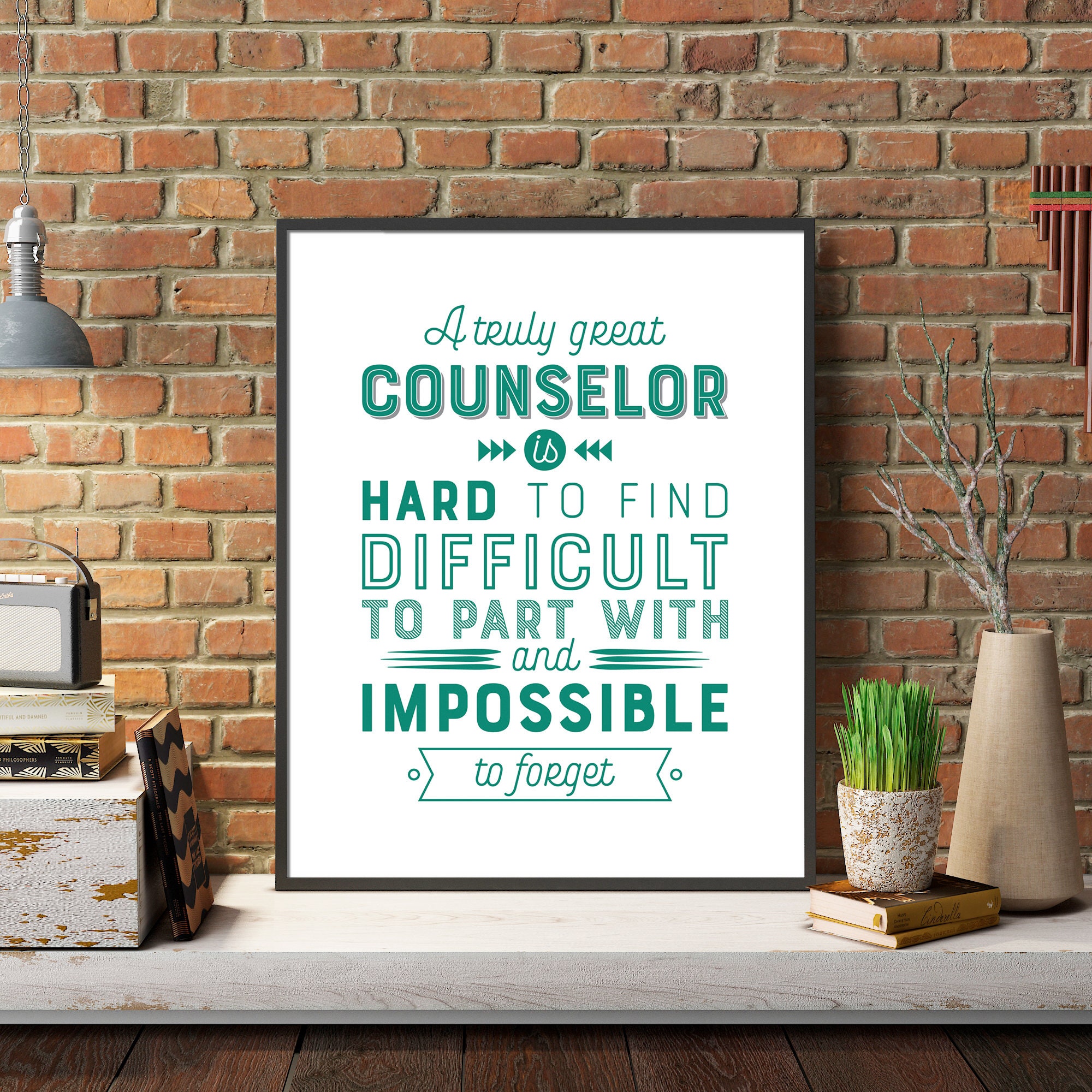 Counselor Gift Men A truly Amazing Counselor Appreciation Gift Etsy