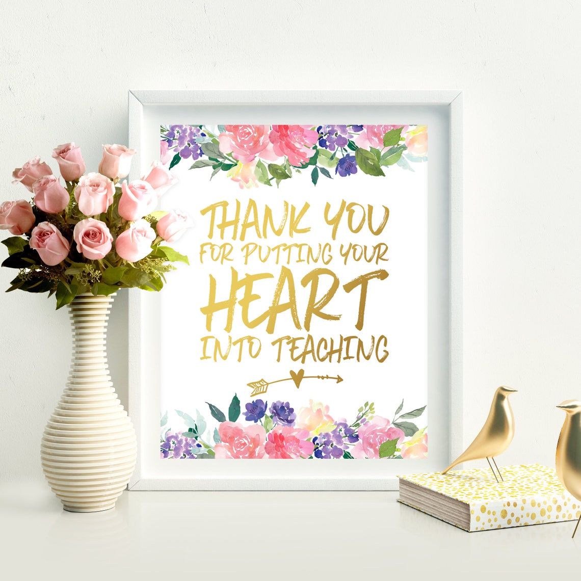 Thank you Gift for Teacher Thanksgiving Gift Teacher Thank You Etsy