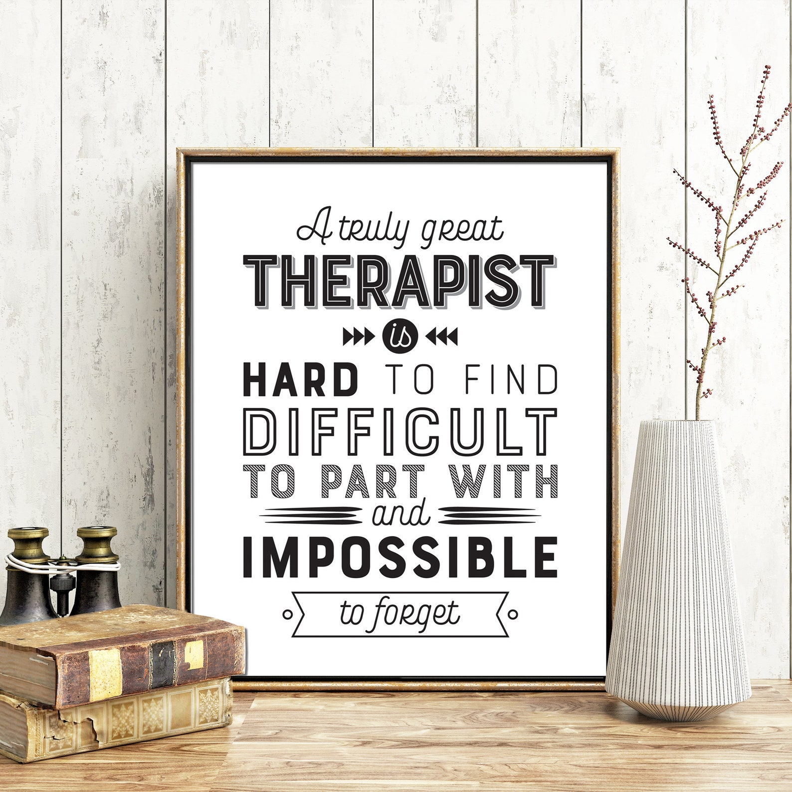 Therapist Gift Men A Truly Great Therapist Appreciation Gift Etsy