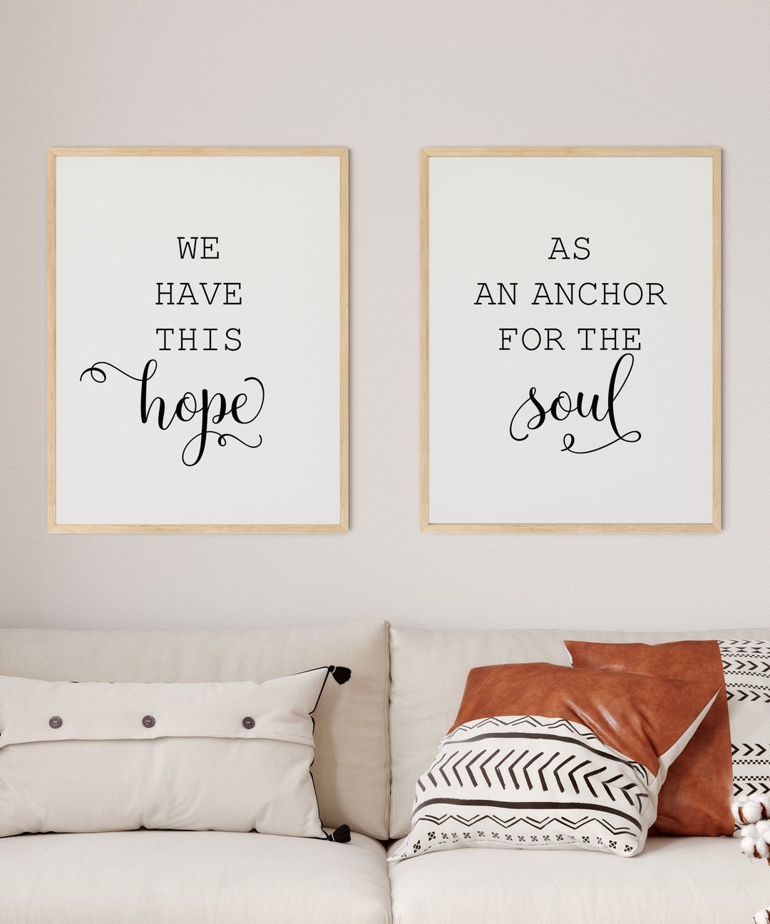 We Have This Hope as an Anchor for the Soul Printable Quote - Etsy