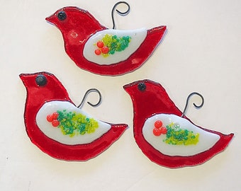 3 pc glass christmas ornament set christmas ornaments glass ornaments fused glass holiday ornaments free shipping - Fused Glass Christmas Ornaments 3 pc glass christmas ornament set christmas ornaments glass ornaments fused glass holiday ornaments free shipping - Fused Glass Christmas Ornaments