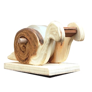 2 pz Porta rotolo in legno, porta scotch in legno, animali in legno, fermacarte, attrezzatura bambini, regalo per bambini, nastro adesivo