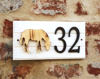 Custom address numbers, wood number sign, address number, wood signs for home, personalized address plaque, rustic address plate