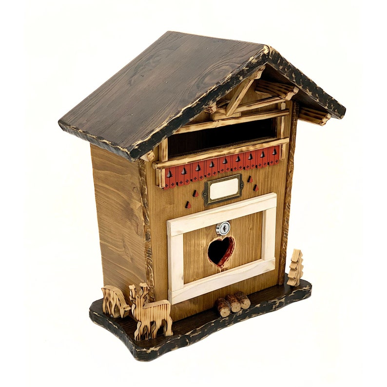 Postbox, Wooden Letter Box, Wooden Mailbox, Countryside, Wooden Cottage ...