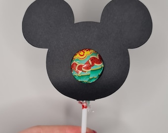 Boy Mouse SVG File – Lollipop, Candy, or Chocolate Holder – Party Favour – Digital Download