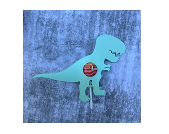Dinosaur Lollipop Holder SVG File: Birthday Party Gift (Digital Download)