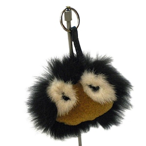 Bag bug pendant, pocket pendant, keychain,fur bommel,fur pommel,fox bommel,charm,fur monster,bomb, fur pendant,fur pendant,