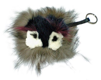 Bag bug pendant, pocket pendant, keychain,monster,fur bommel,fur pommel,fox bobble,charm,fur monster,fur pendant,fur pendant,