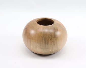 Spalted Maple Hollow Form: Salvaged Wood Vase (HF 2104)