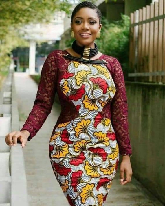 african fitting dresses