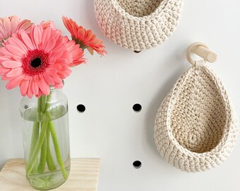 Hanging Basket • Home Storage • Lapli Basket • Crochet Basket