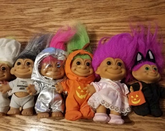 russ berrie troll dolls