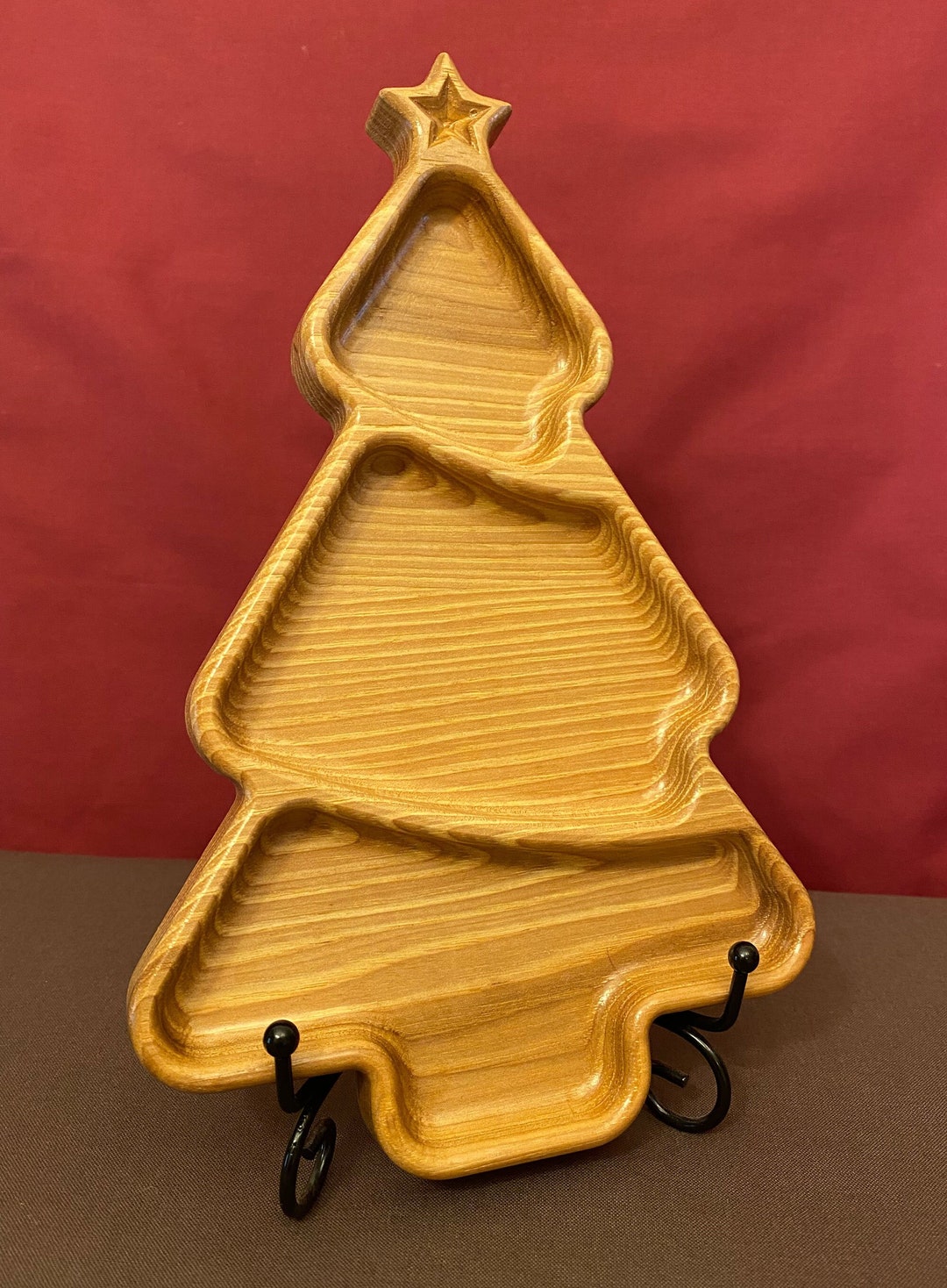 Christmas Tree Tray Etsy