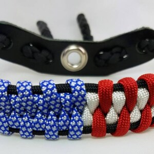 Pre-Made Red, White and Blue Fishtail Belly Bow Sling image 2