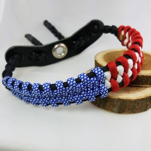 Pre-Made Red, White and Blue Fishtail Belly Bow Sling image 1