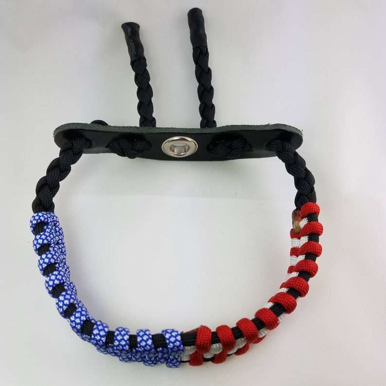 Pre-Made Red, White and Blue Fishtail Belly Bow Sling image 3