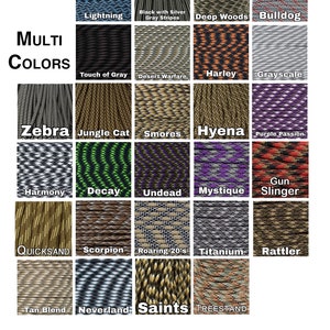 a bunch of different colors of yarn