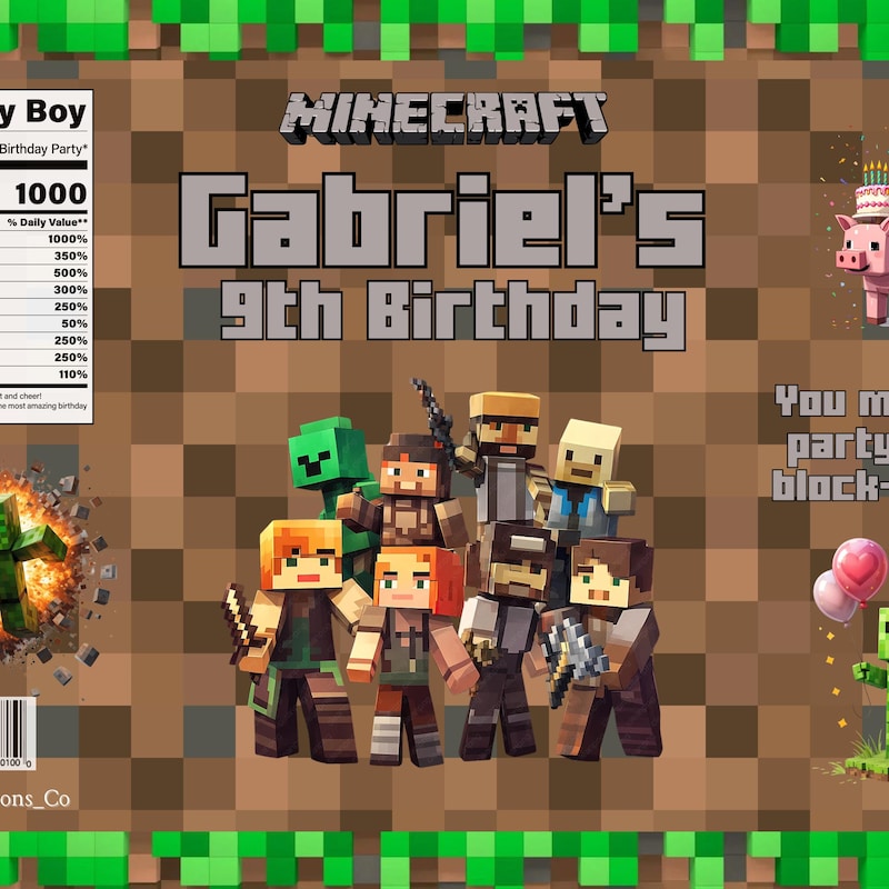 Mincraft Cover - Etsy