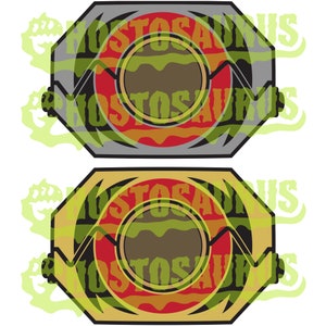 MMPR Power Morphers EPS & PDF - Persönlicher Gebrauch