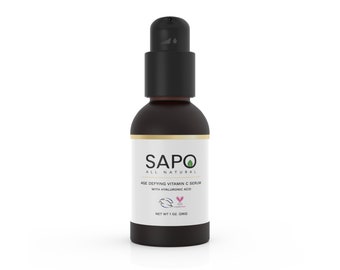 Brightening Vitamin C Face Serum – Hyaluronic Acid & Chamomile (1 oz.)