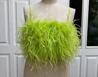 ë biotop Feather top real-ostrich-feather-top-in-