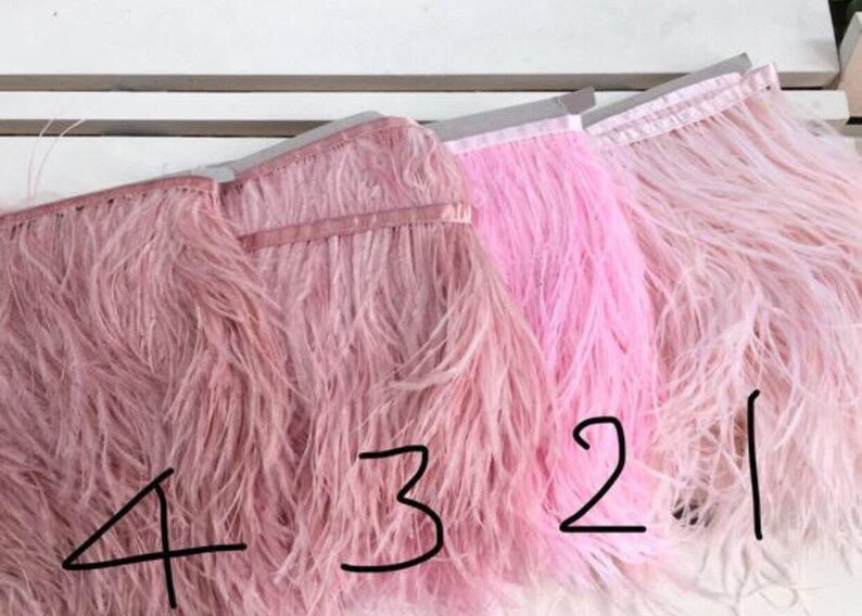 SGinstar Sophie  Pale Pink Off Shoulder Feathers Mini Dress image 6