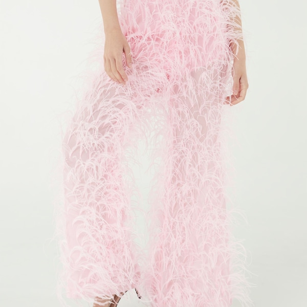 Feathers Dress - Etsy
