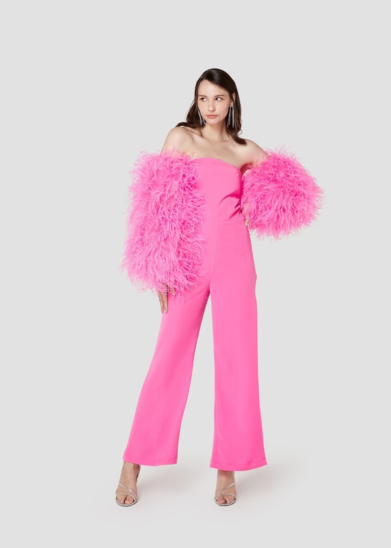 Feathered Boa One Size / Hot Pink