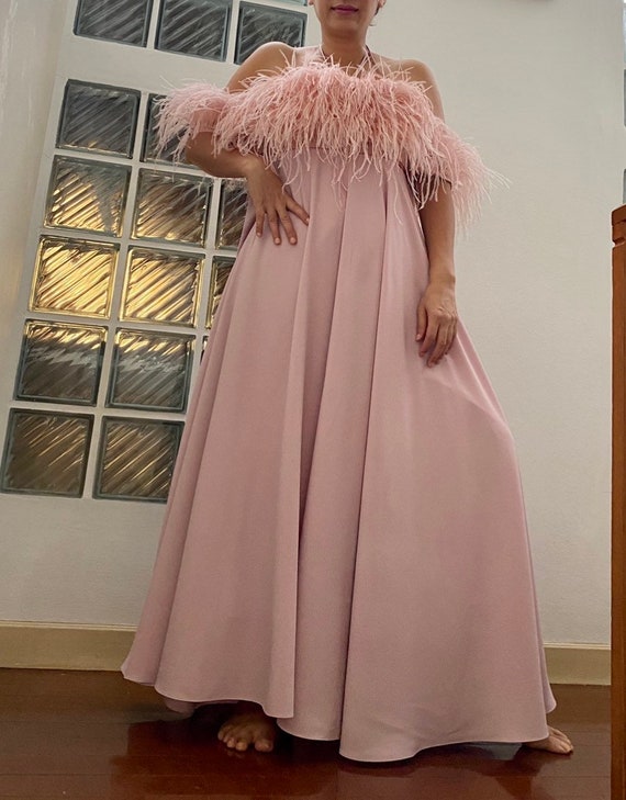 strapless open back dress Abigail Maxi Dress main image 0