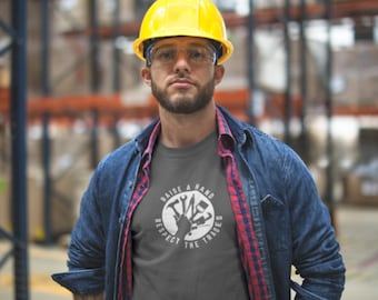 Construction Worker Tee for Tradesmen, Builders & Craftsmen | Blue Collar Pride Workwear
