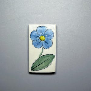 Handmade Magnets: Porcelain Flower, Set of 4, Fine Art Ceramics image 4