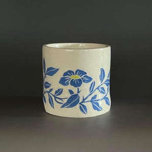 Hand Carved Coffee Cup: Handmade Tea Bowl